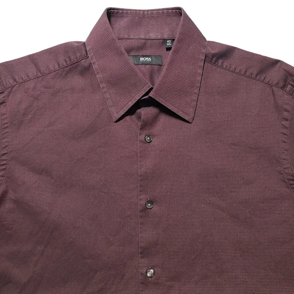 open backed dress Barry. Wang Burgundy Satin Mens Dress Shirts Long Sleeve Solid Formal